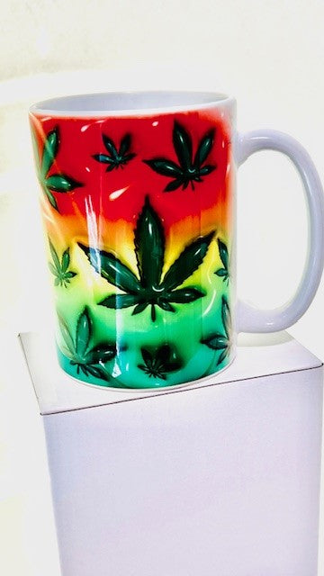 420 Rainbow Coffee Mug