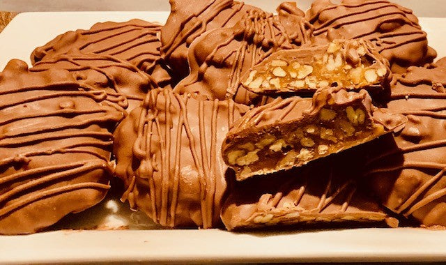 Homemade Caramel Turtles