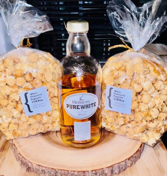 Hennessey Infused Caramel Popcorn